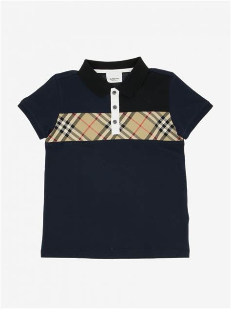 baby blue burberry polo shirt|Baby Shirts, T.